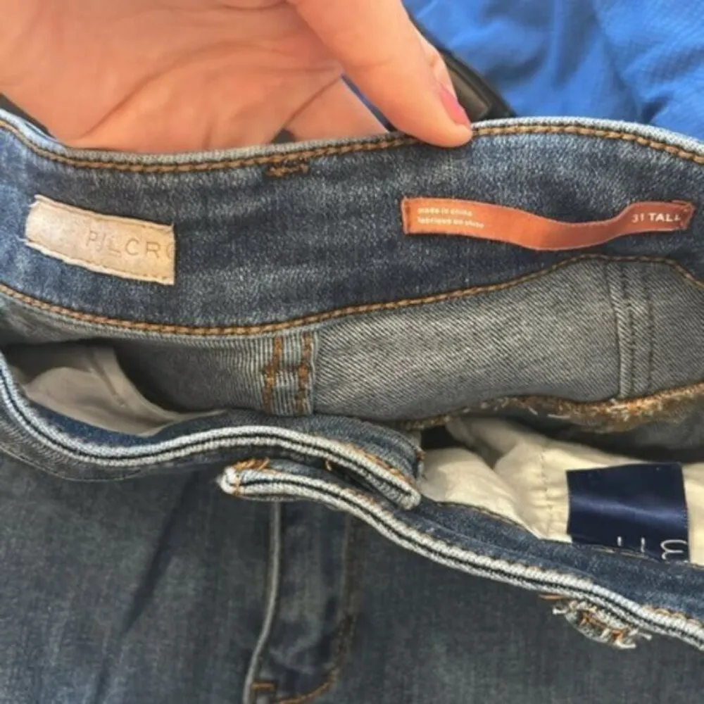 Anthropologie Pilcro High-Rise Skinny Jeans Denim Size 31 Tall - Image 7