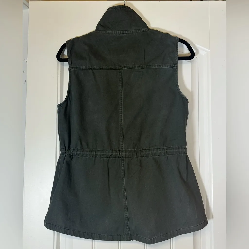 Ashley by 26 International Women’s Green Utility Vest, size M - Image 3