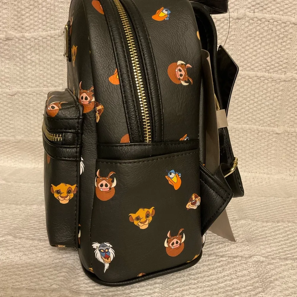 DISNEY Lion King Character AOP Mini LOUNGEFLY Backpack - Image 2