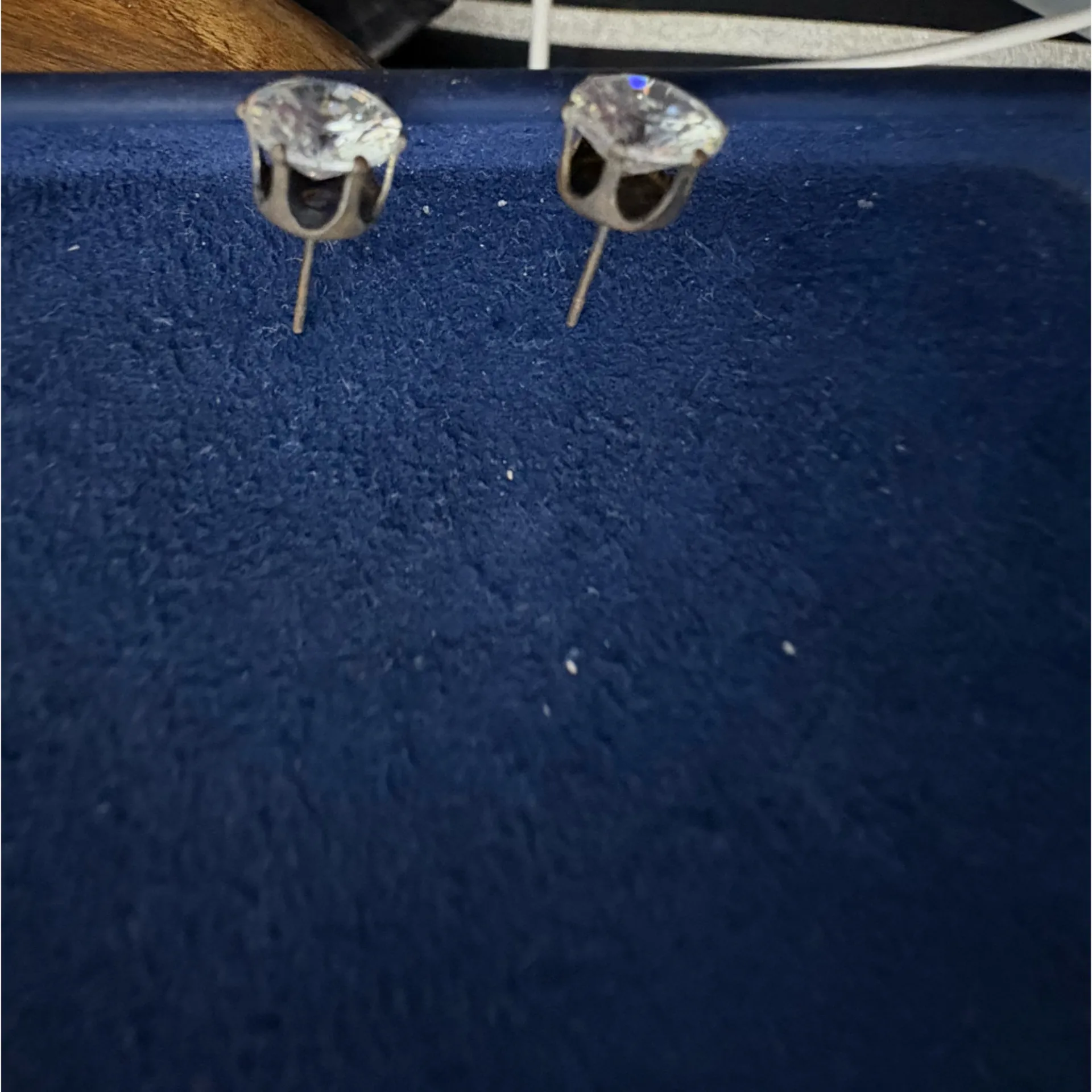 Elegant Crystal Stud Reflecting Elegant Earrings Silver - Image 6