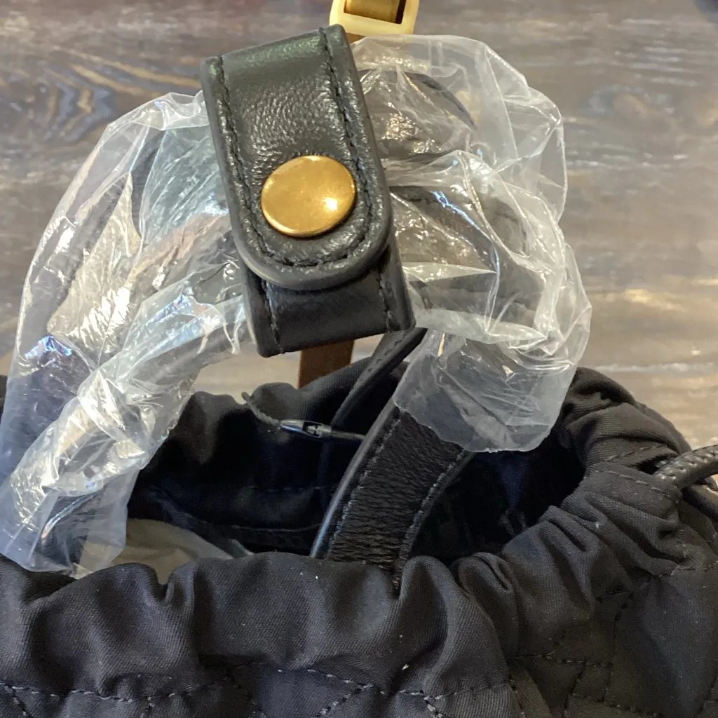 Kurt Geiger Black Quilted Leather Backpack NWT - Image 9