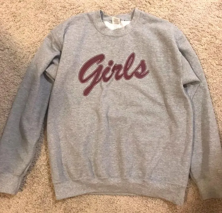 Girls sweatshirt Gray Size M - Image 3