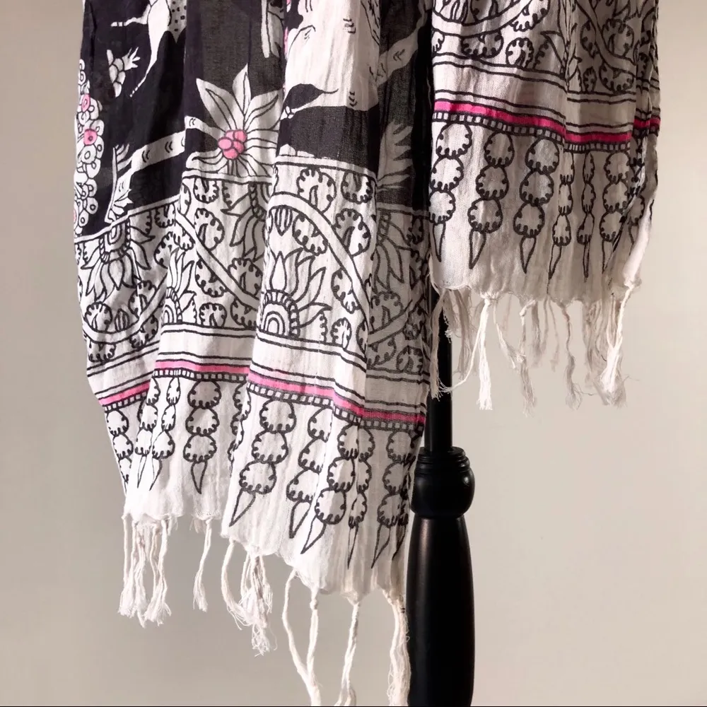 Ann Taylor Loft Animal Print Tree Scarf - Image 5