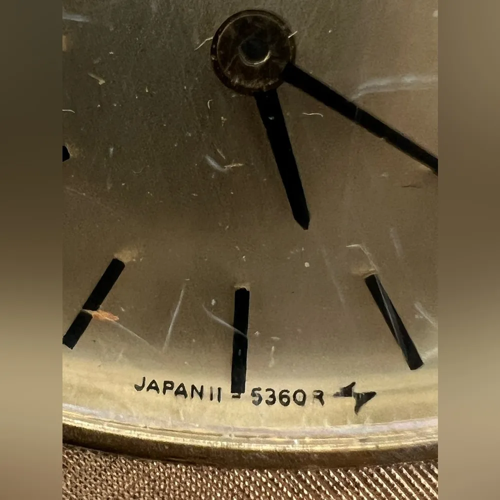 Seiko Gold Plated Vintage Mechanical Ladies Watch Gold Case Bracelet Dial - Image 7