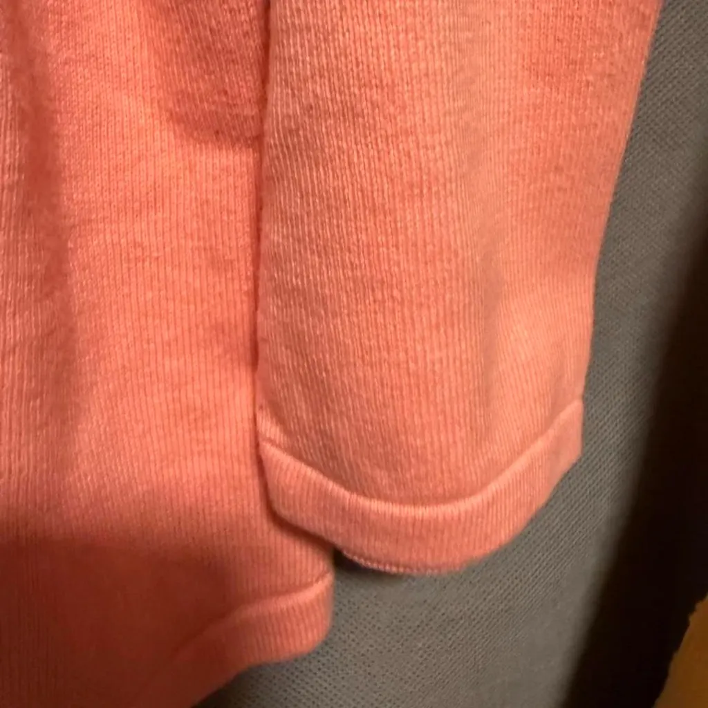 Belle Beach by Kim Gravel dip dye sweater in Purple and Pink/Peach Colorway Size 3X - Image 2