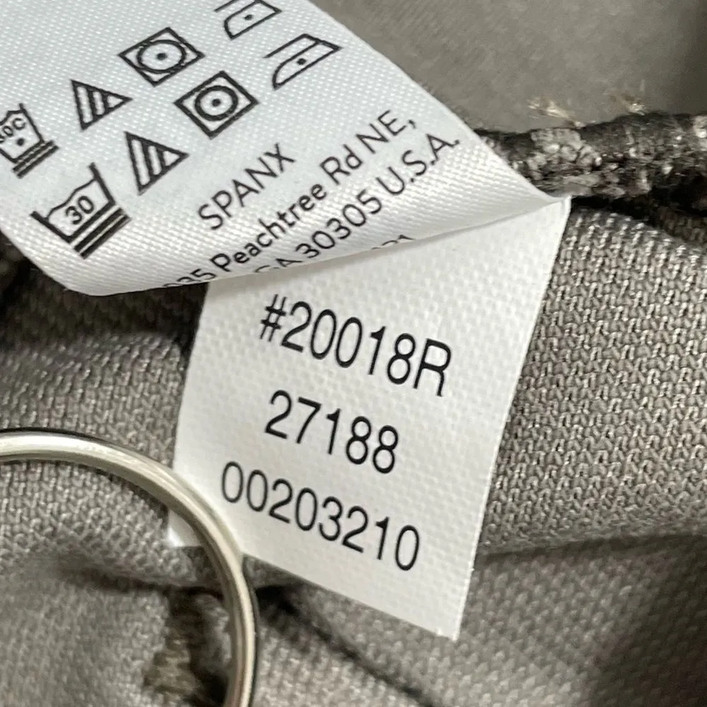 Spanx Jean-ish Ankle Leggings Pull On Gray Earthy‎ Taupe Size MEDIUM - Image 8