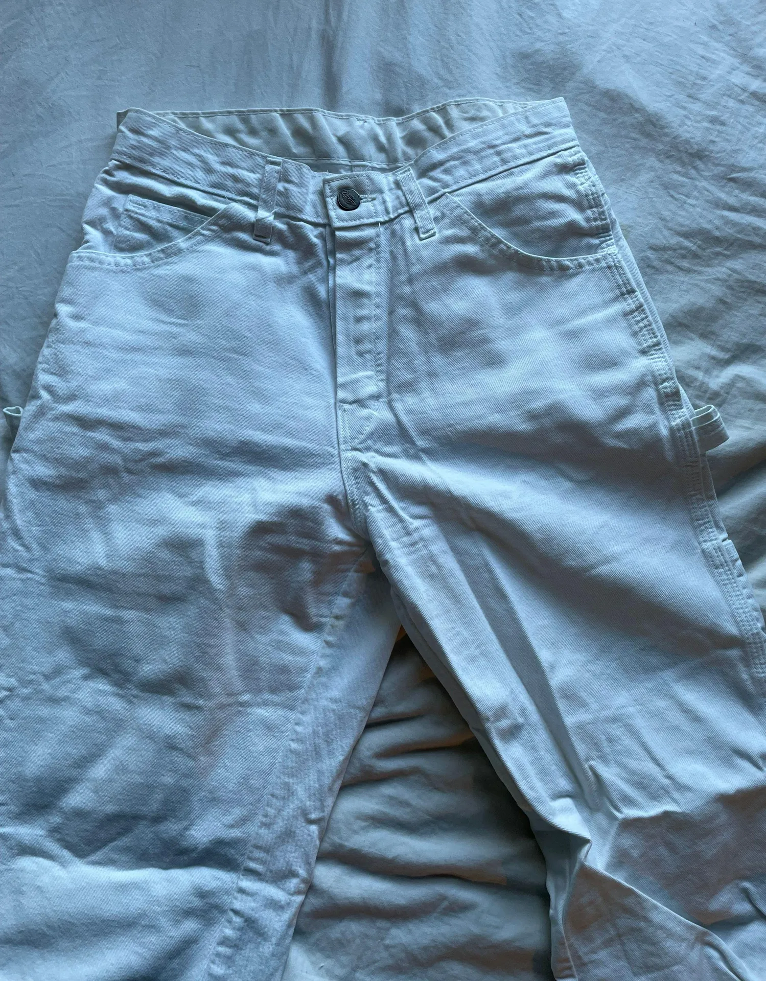 White Carpenter Pants - Image 3