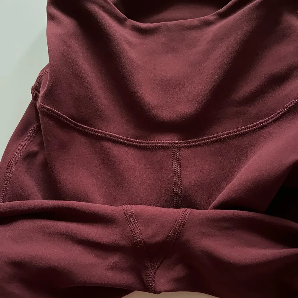 lululemon athletica Groove Super-High Rise Flared Pant Red Merlot-Size 0 - Image 10