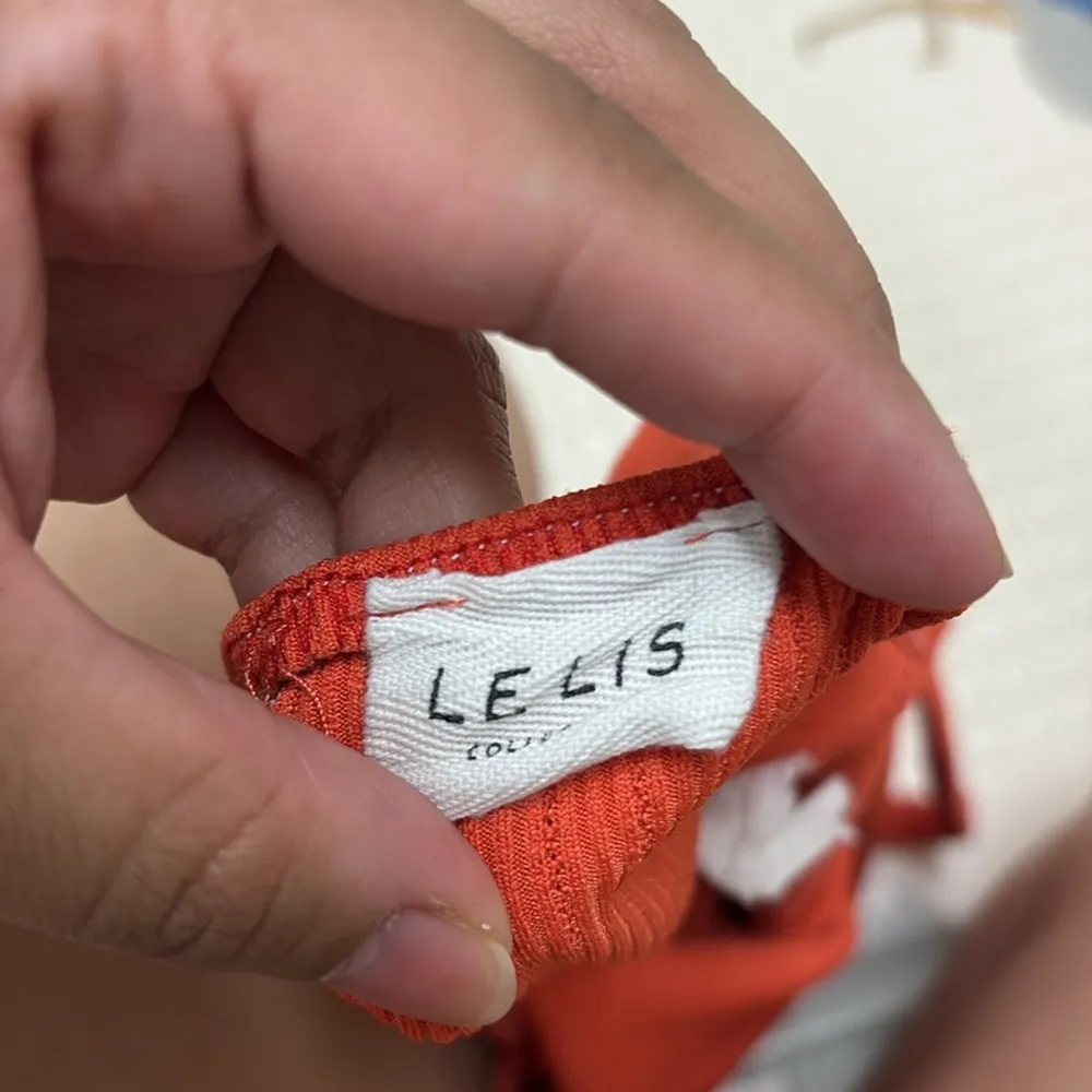 Le Lis Orange Sleeveless Bodysuit - Image 5