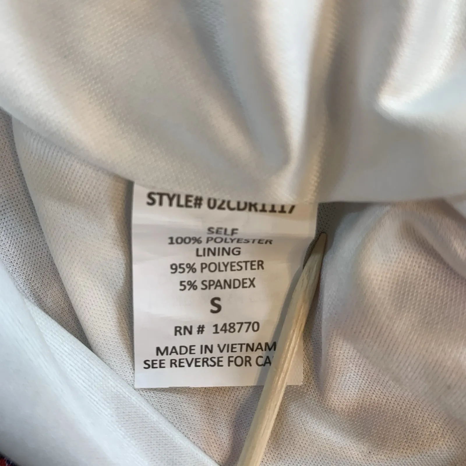 Jessica Simpson Floral Summer Dress Small Stretch Bodice Tiered Skirt Ruffle Hem - Image 5