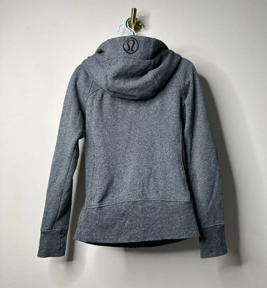 Scuba Full-Zip Hoodie Grey Women's 6 - Image 5