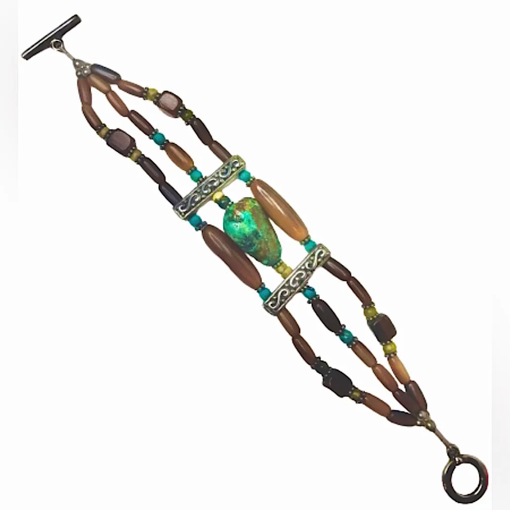 BARSE Turquoise Stone on Multi - Image 9