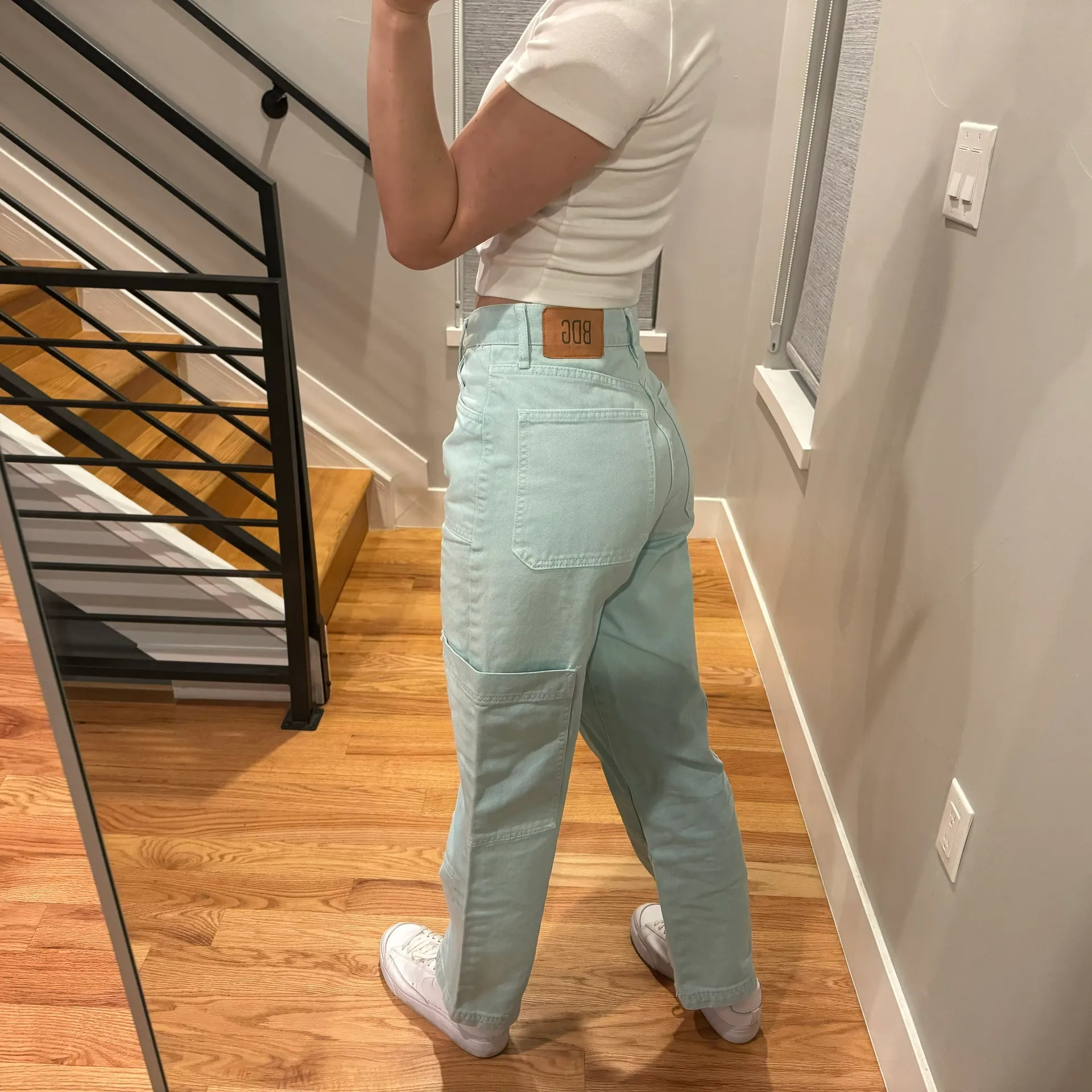 BDG Cargo Jeans - Light Blue - Image 2