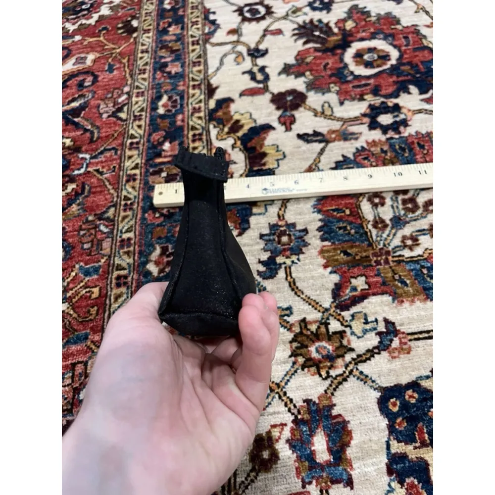 Givenchy Parfums Black Zip Cosmetic Perfume Makeup Pouch - Image 4