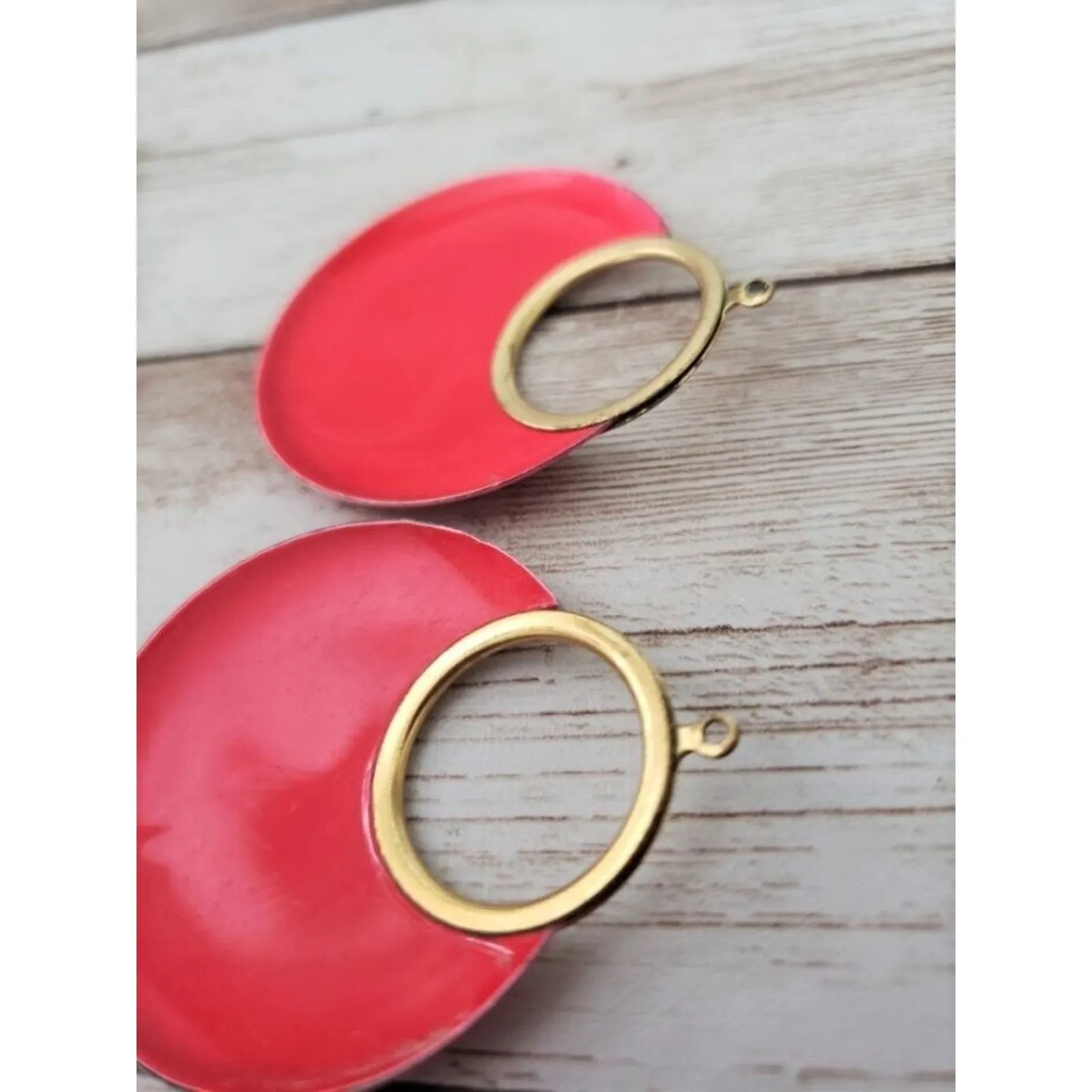 2 x Vintage Earring Dangles Without Hooks - Image 4