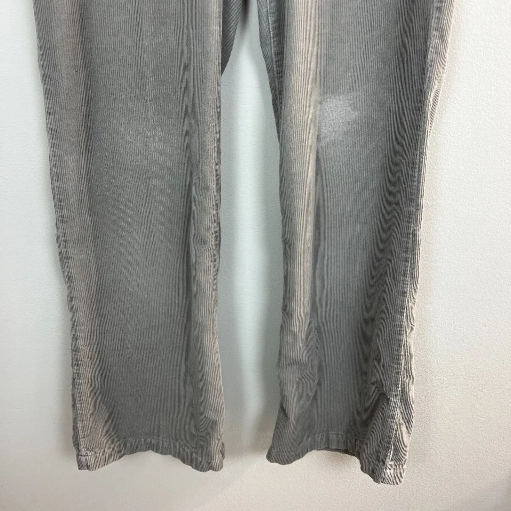 Patagonia‎ Corduroy Pants 8 Womens Gray Pockets Organic Cotton Bootcut Casual - Image 5