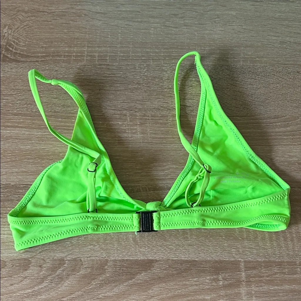 White Fox Boutique Lime Bikini Top - Image 2