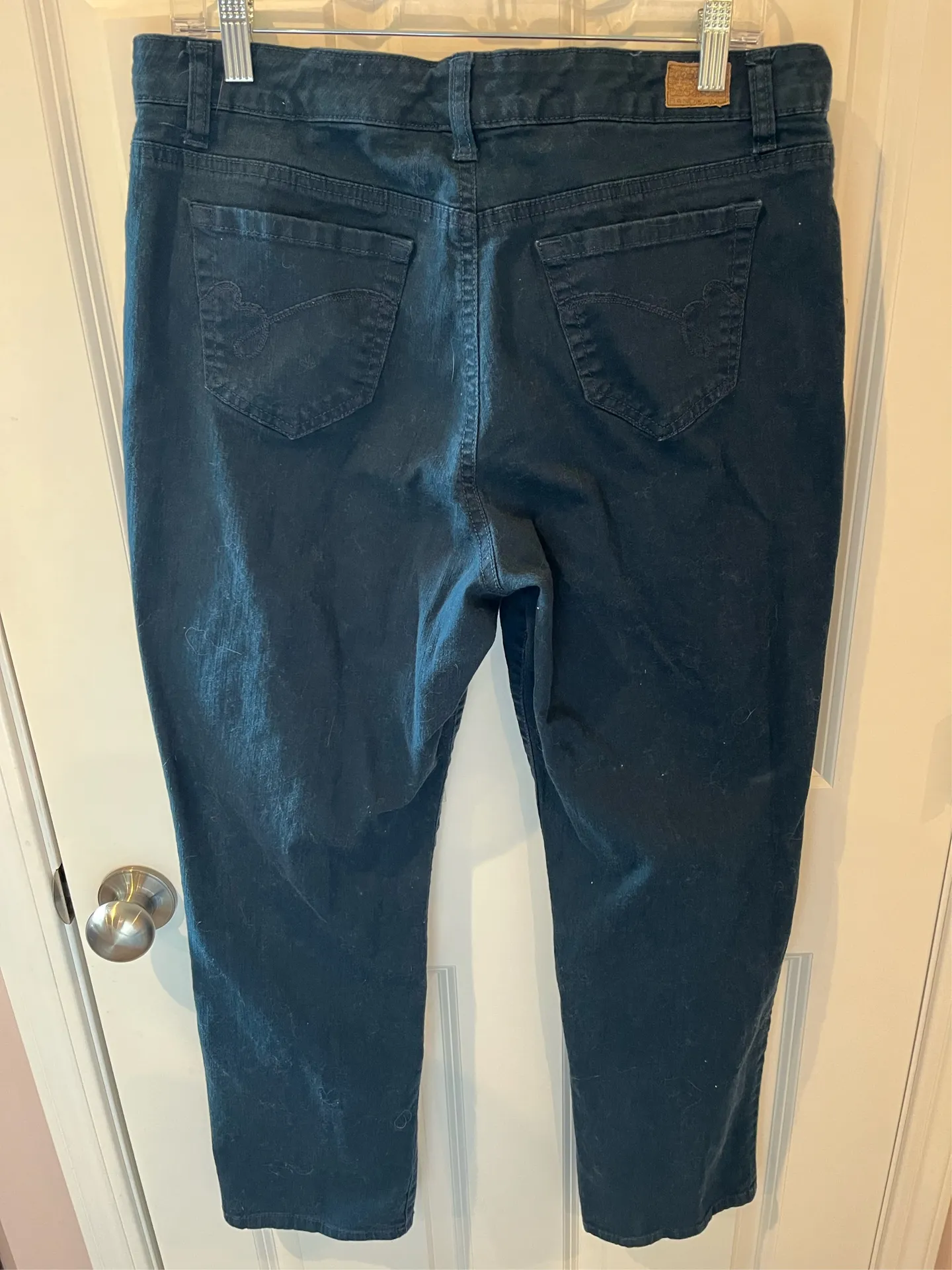 Bandolino Teal Mandie Jeans Size 14  - Image 7