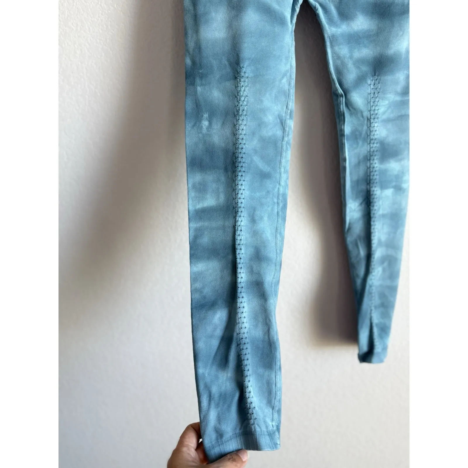 Free People Movement Good Karma High Rise Tie Dye Leggings Size XS/S Ozark Mist - Image 10