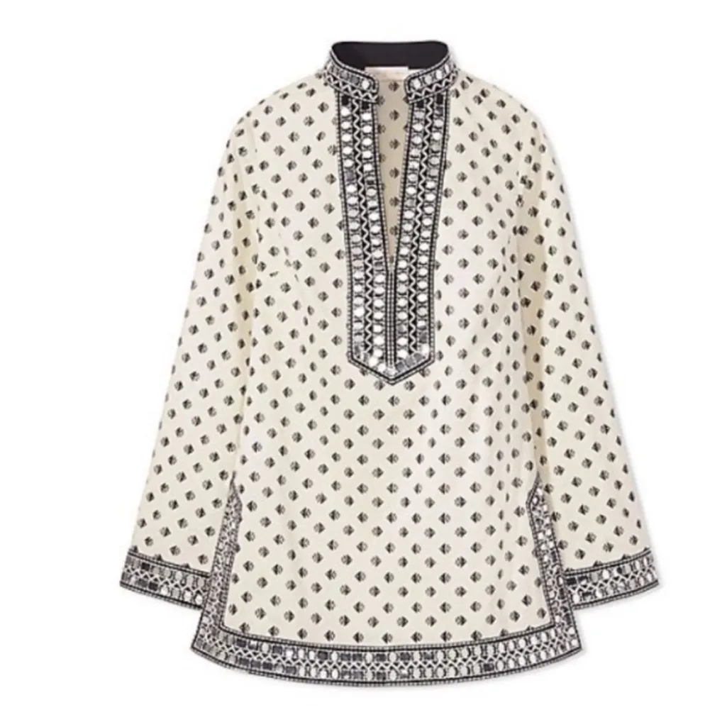 Tory Burch kingfish sequin trim tunic 6 - Image 2