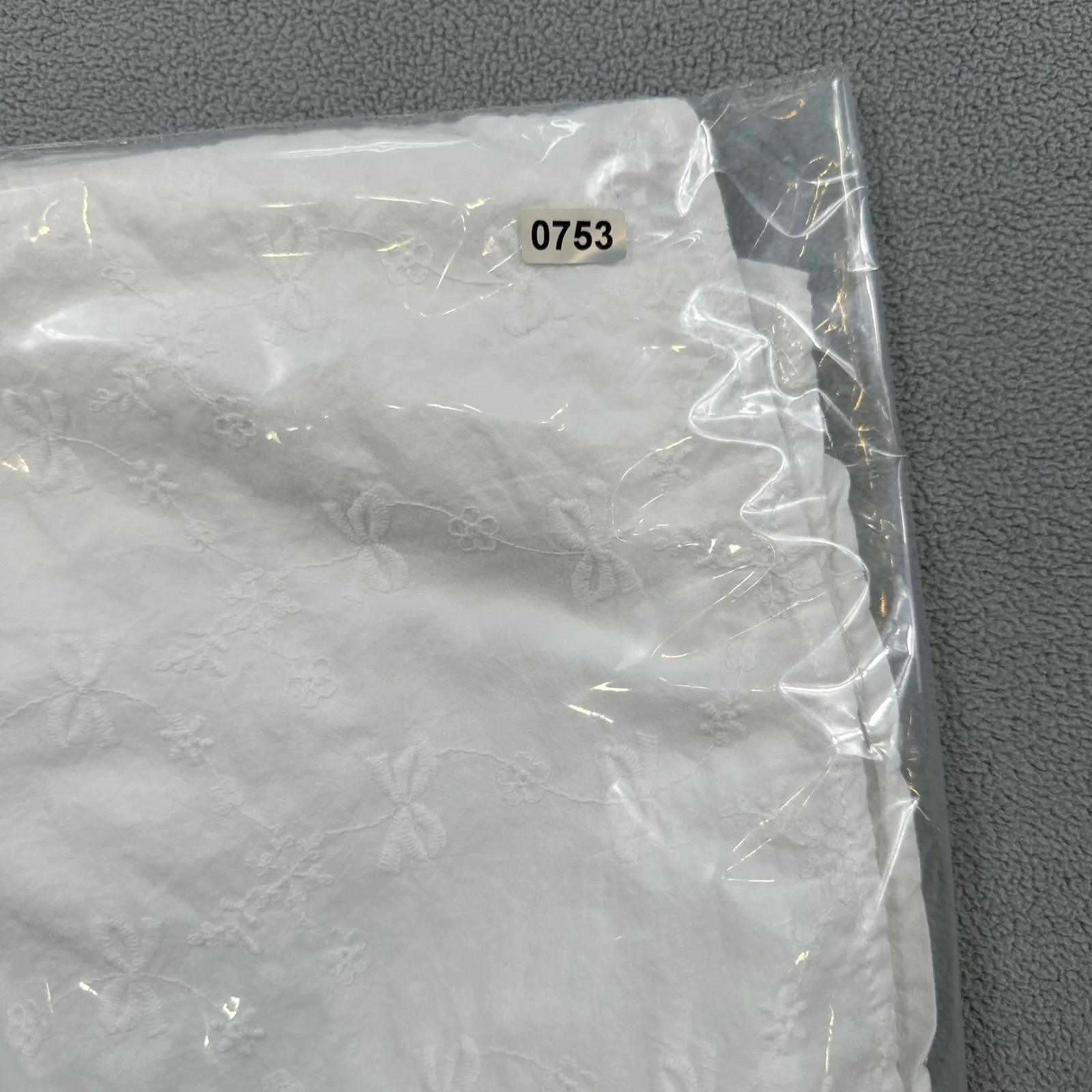 NWT Beverly And Beck S Shorts Womens White Floral Embroidered Lined Pacsun - Image 9