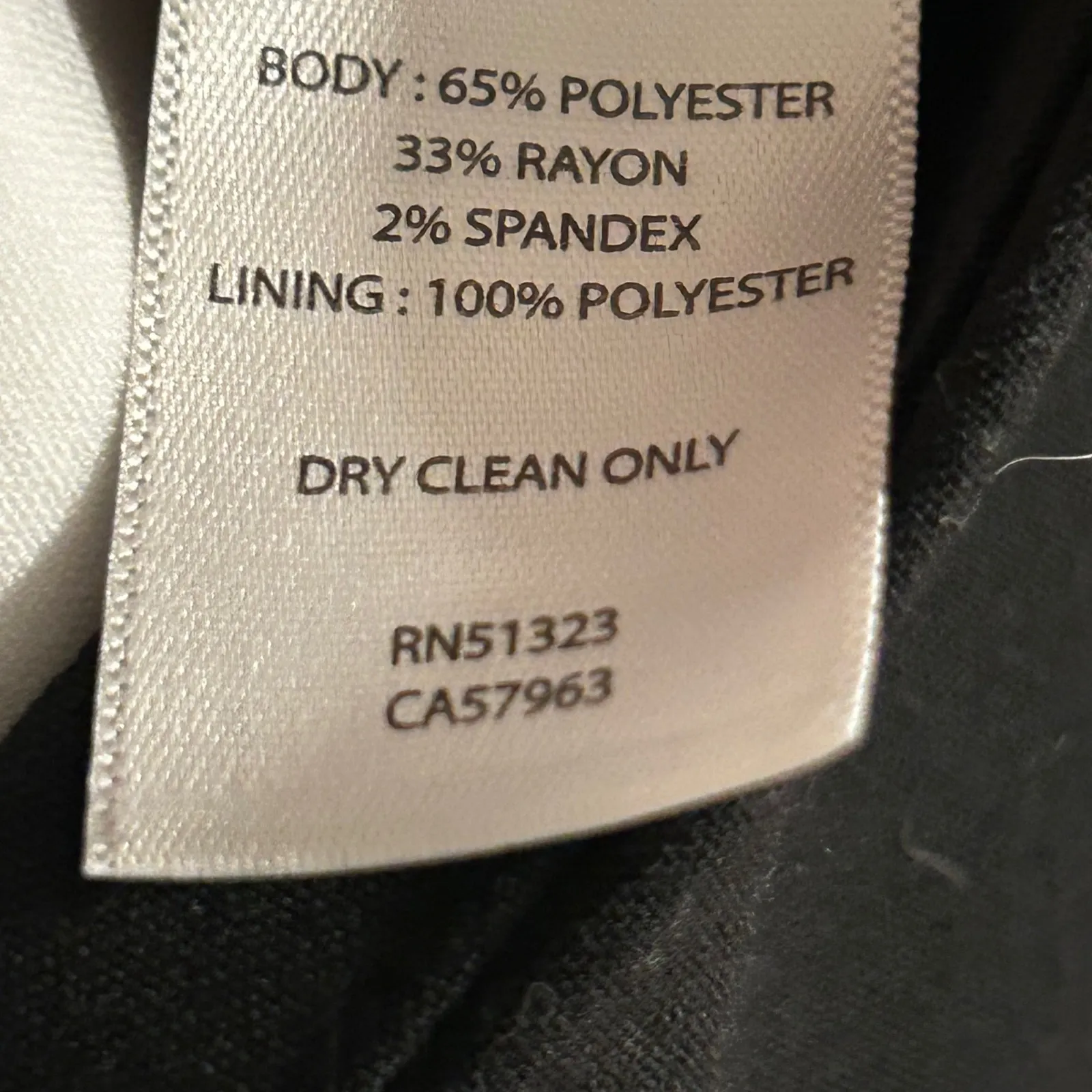 Halogen Black White Layered Front Open Front Blazer Jacket Women Size S - Image 5