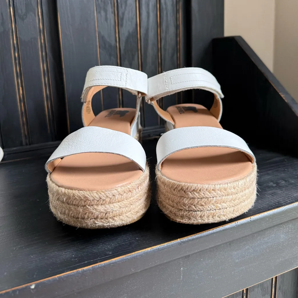 Sorel Cameron™ Flatform Wedge Sandal — White — Size 8.5 - Image 2