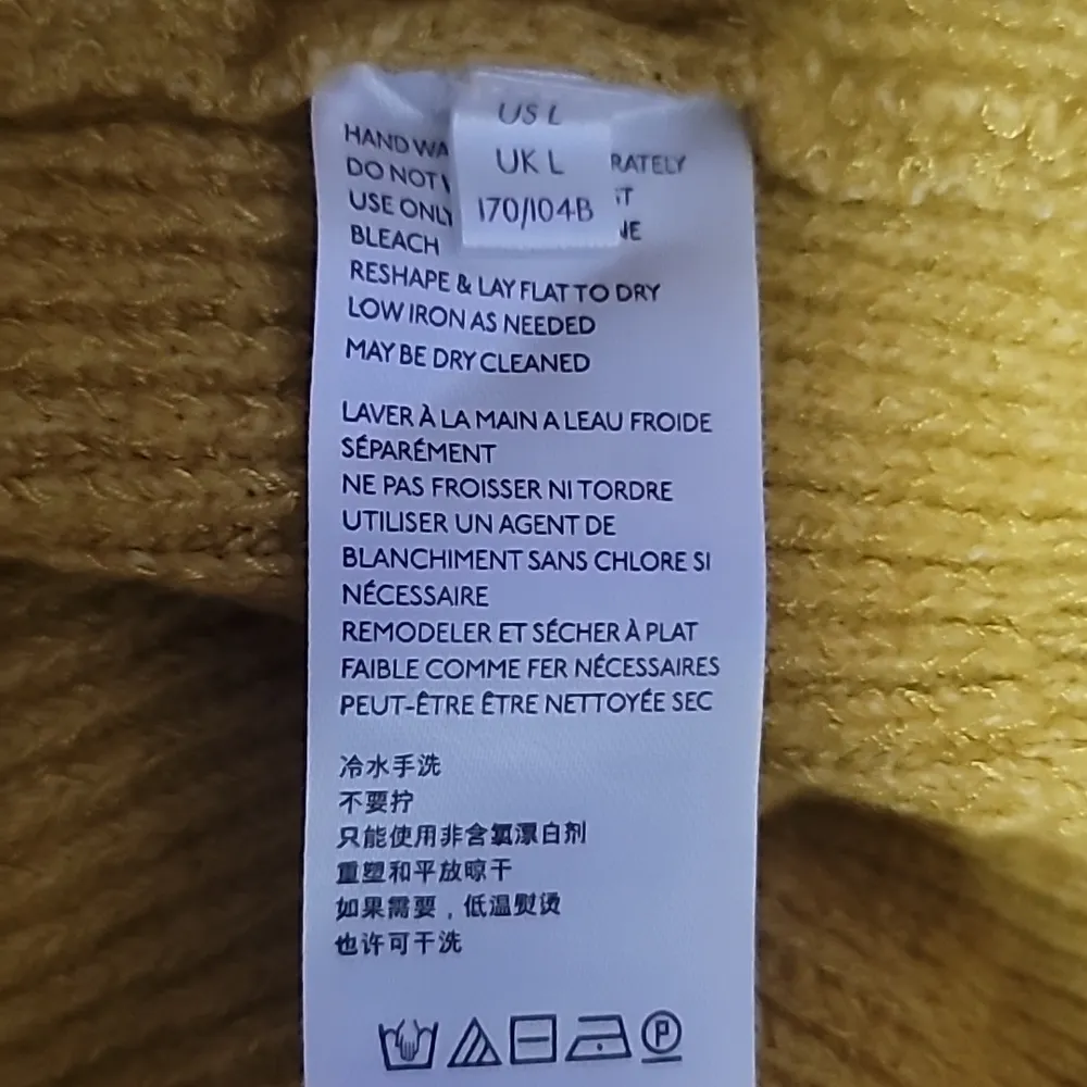 Free people Sienna Wrap sweater Dress size L - Image 6