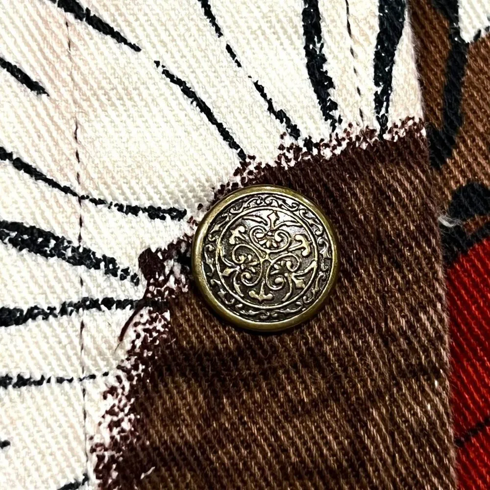 ★ Vintage Sunflower (90’s) Floral Print Button-Up Jacket by French Laundry ★ - Image 5