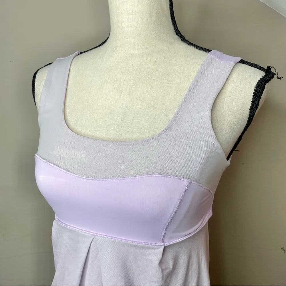 Lululemon Elevate Mesh Tank Top Lavender Purple 4 Activewear Workout - Image 7