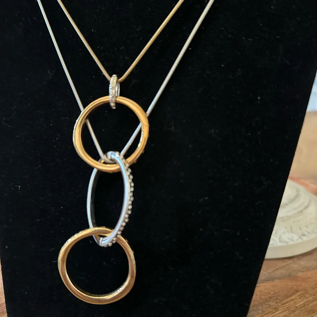 Swarovski two tones necklace - Image 2