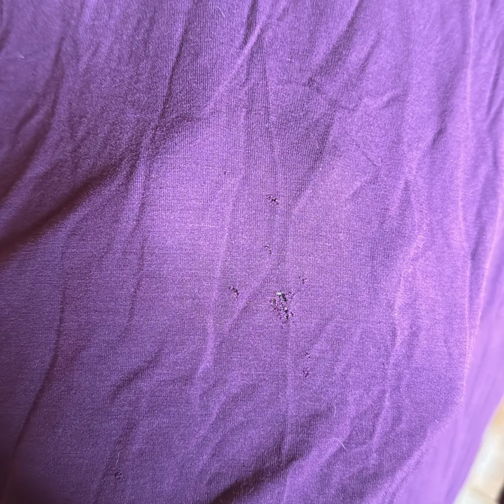 Fenn Wright Manson Plum Turtleneck High Low Modal Top Size Large - Image 6