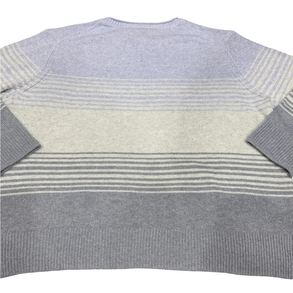 💙🤍 Ella Moss Women’s Blue Striped Pullover Sweater – Size XXL – NWT 🤍💙 - Image 7