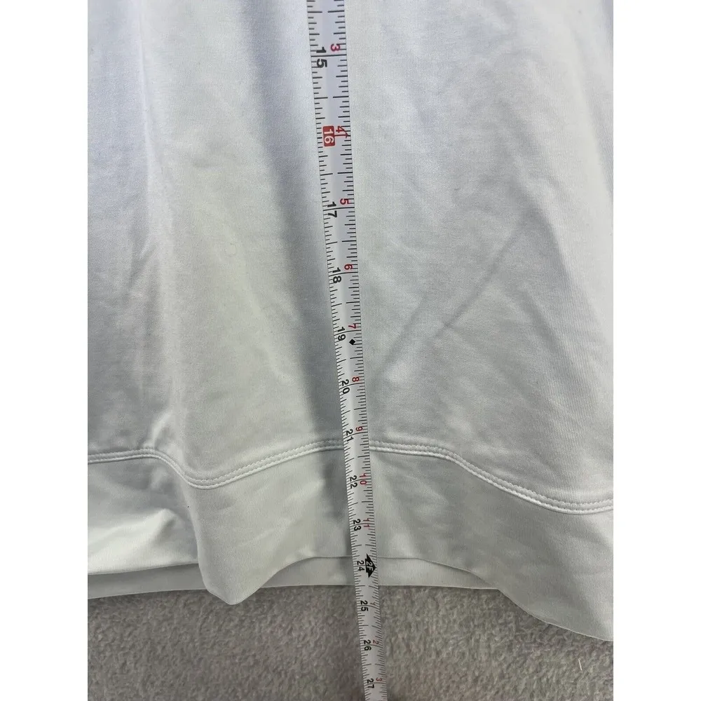 Nike Women's Golf Athletic Top High Neck Thumbhole Size XS Light Blue Long Sleev - Image 10