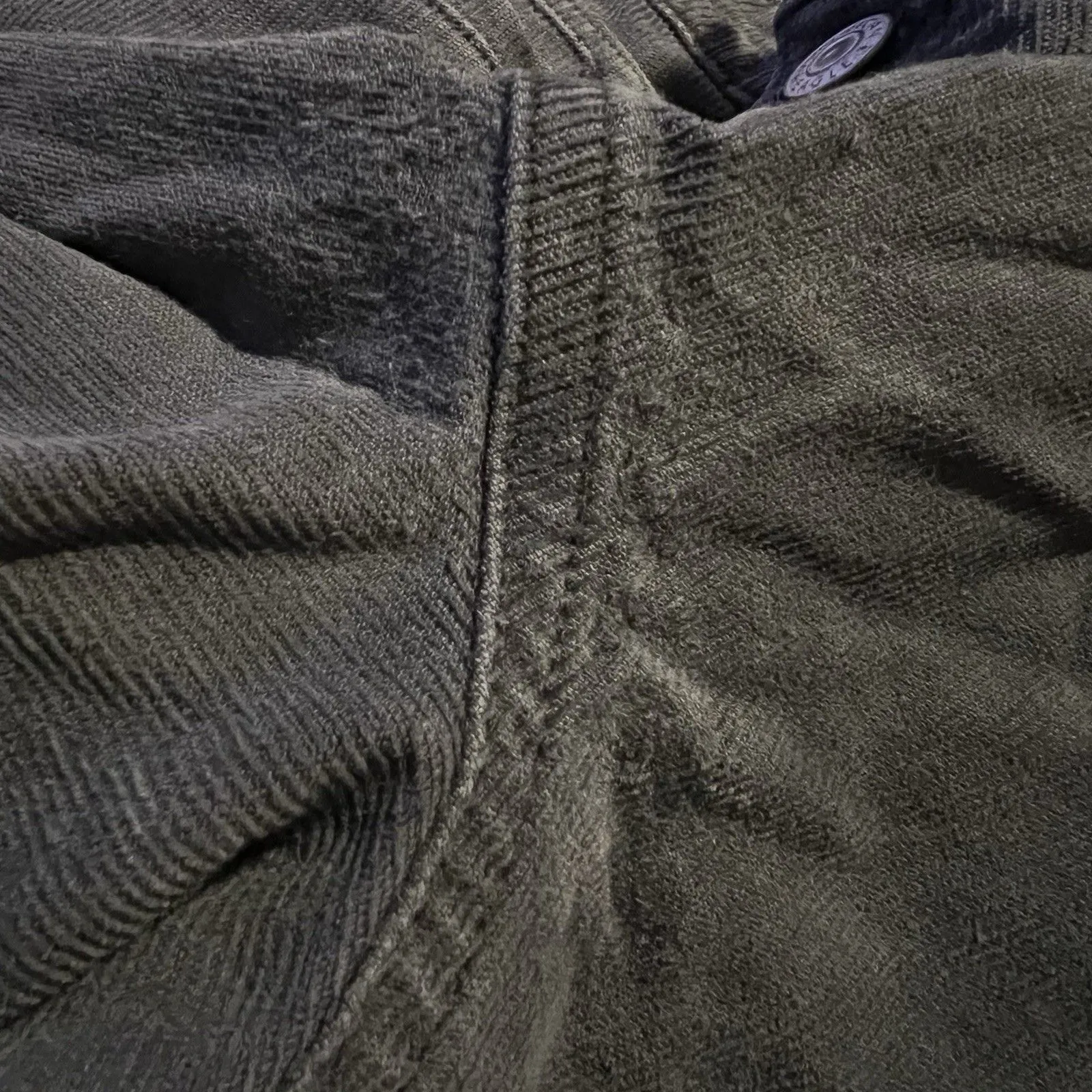 American Eagle Women’s Corduroy Pants 16 Flare Button Fly - Image 6