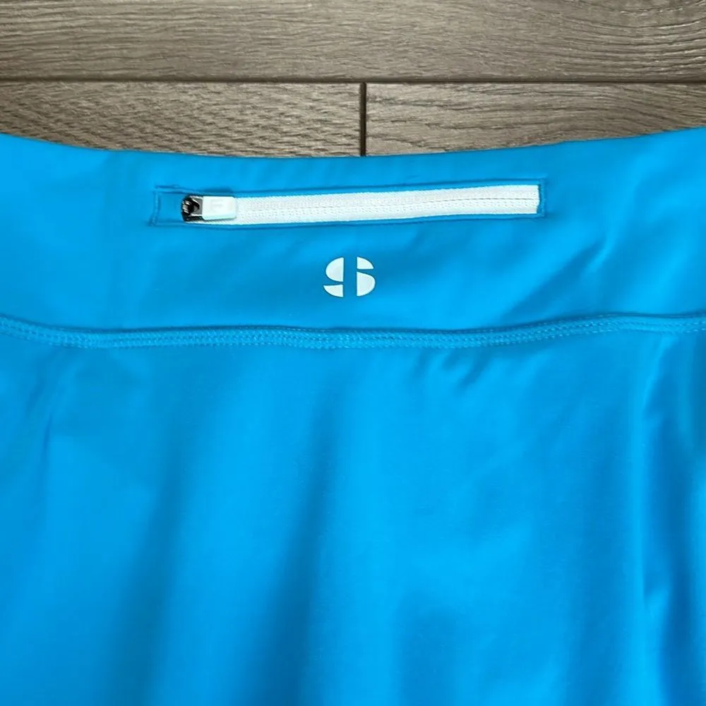 NWOT Sports Illustrated 15” High Rise Blue Side Pocket Tennis Skirts Size‎ Small - Image 4