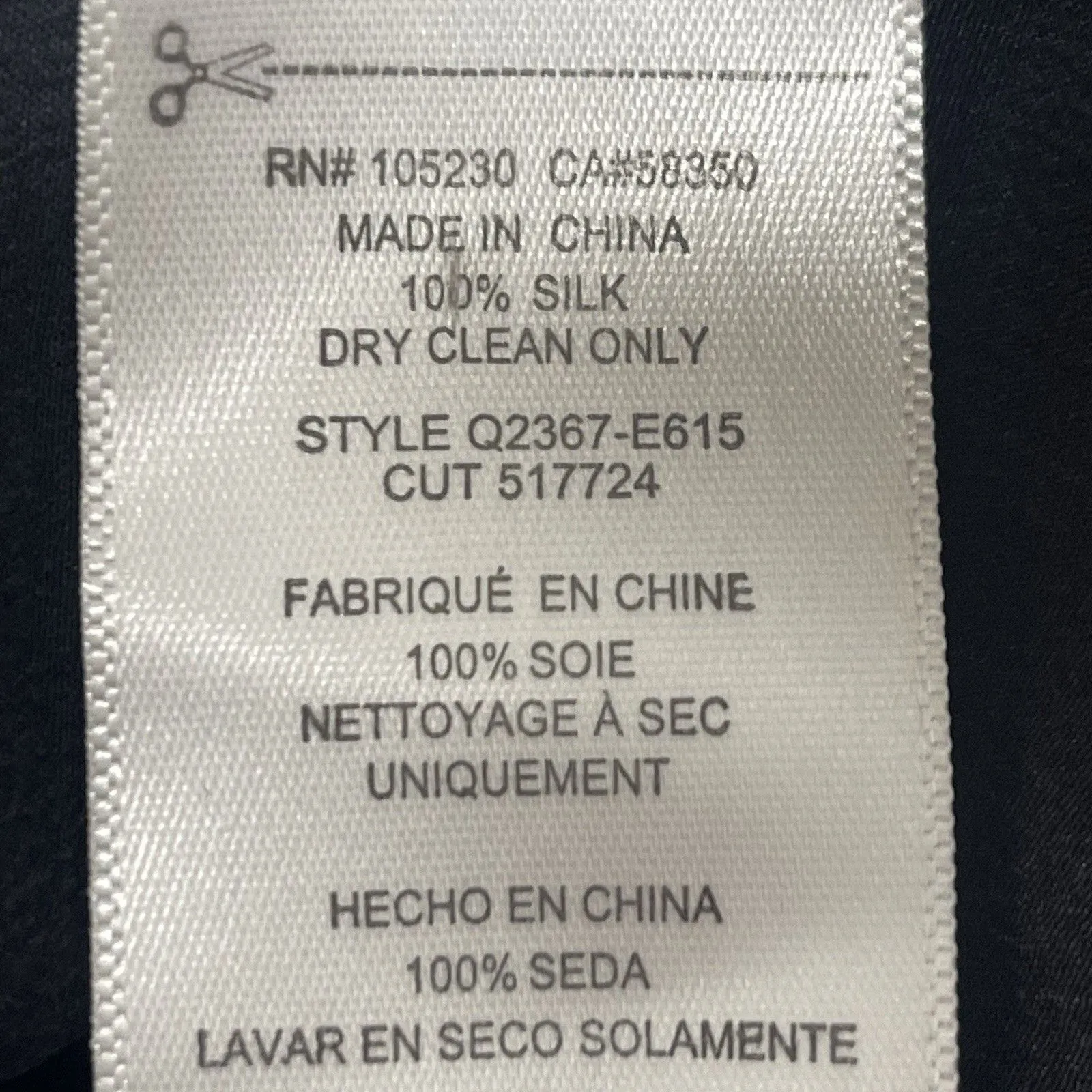 Equipment Femme Silk Shirt Dress Womens Small Black Floral Print Button - Image 10