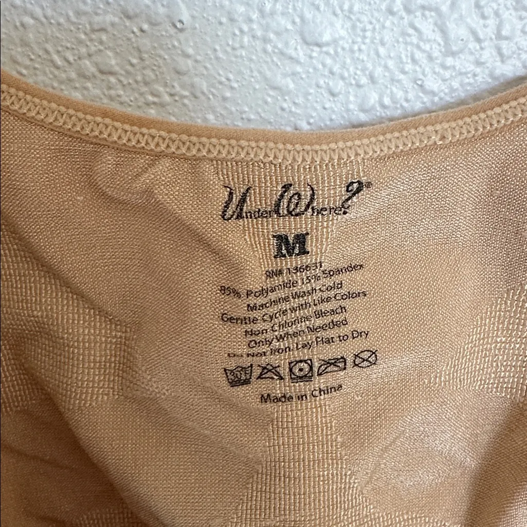Under Where Tan Bodysuit Size Medium - Image 2