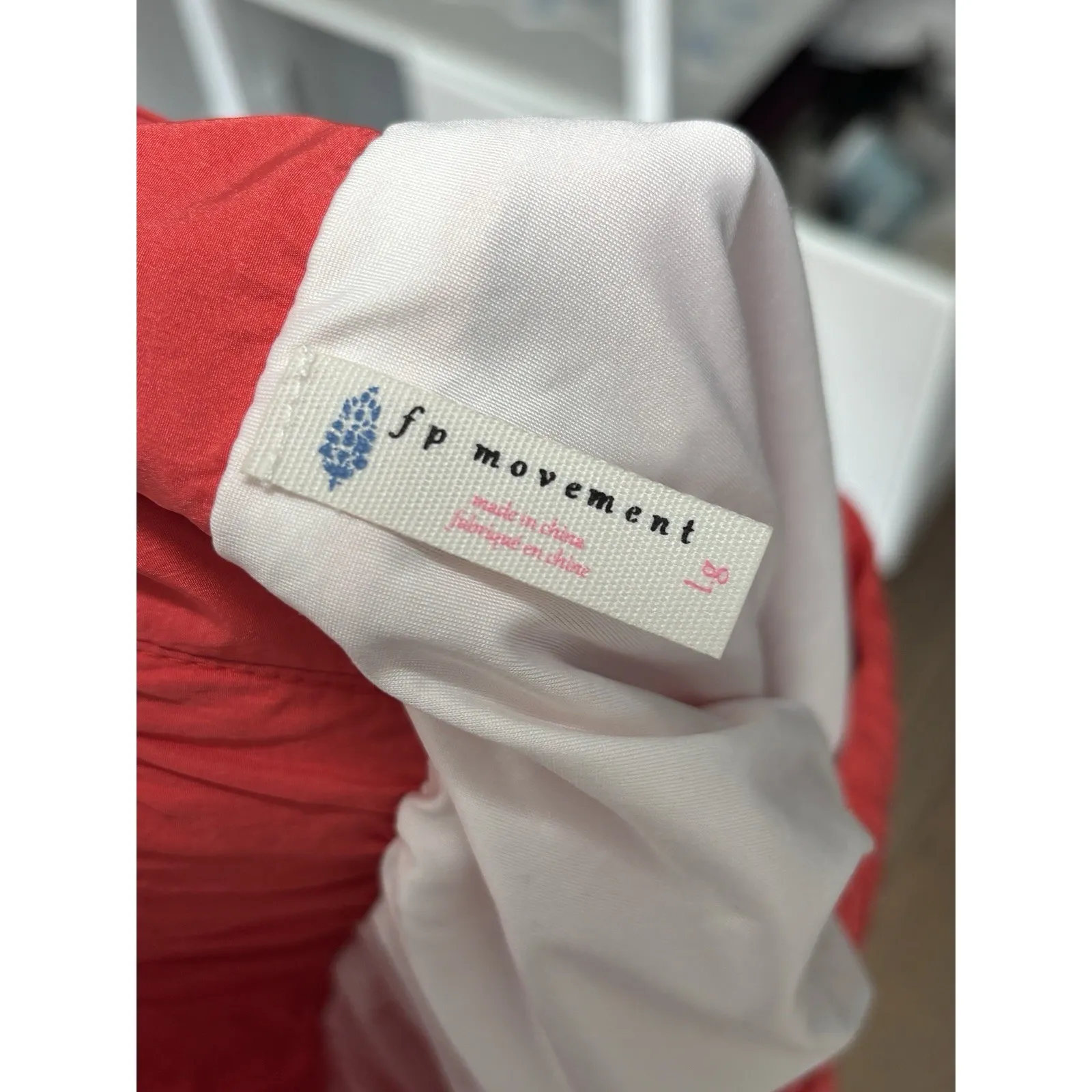 Free People Movement Red Orange The Way Home Short Women Large Athletic - Image 10