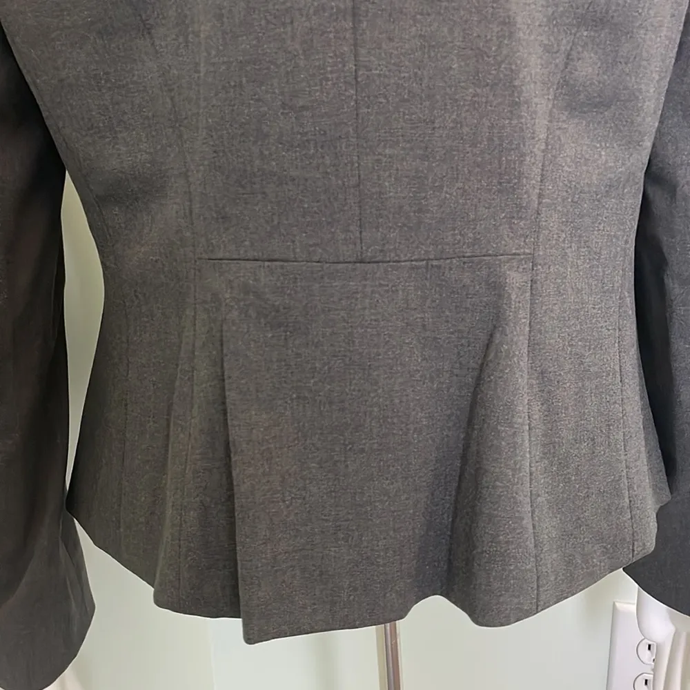 Ann Taylor One Button Gray Blazer NEW - Image 7
