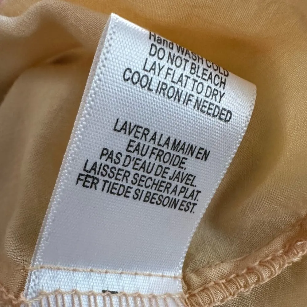 YFB Flutter Sleeve Top Tie Dye Watercolor Spring Summer Pastel Rayon Hippie - Image 8