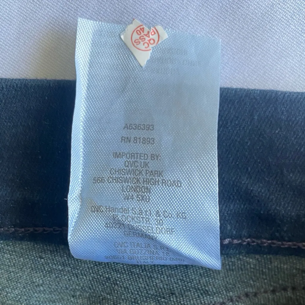 Denim & Co Canyon Retreats Easy Overdye Navy Blue Women’s Denim Skirt
Size 14P‎ - Image 10