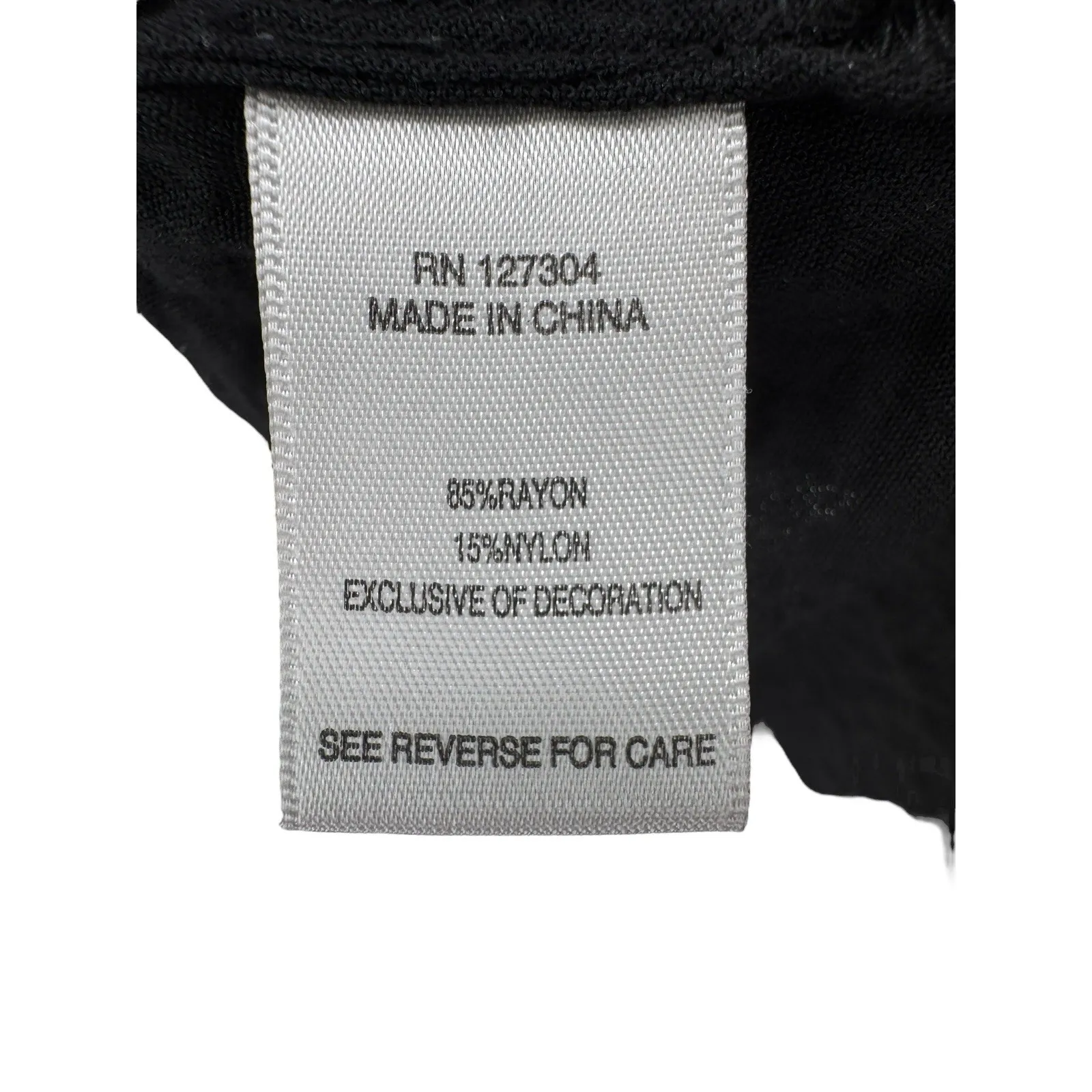 John Mark Black Lace Panel Button Down Blouse XL Boho Sheer Long Sleeve‎ Top - Image 4