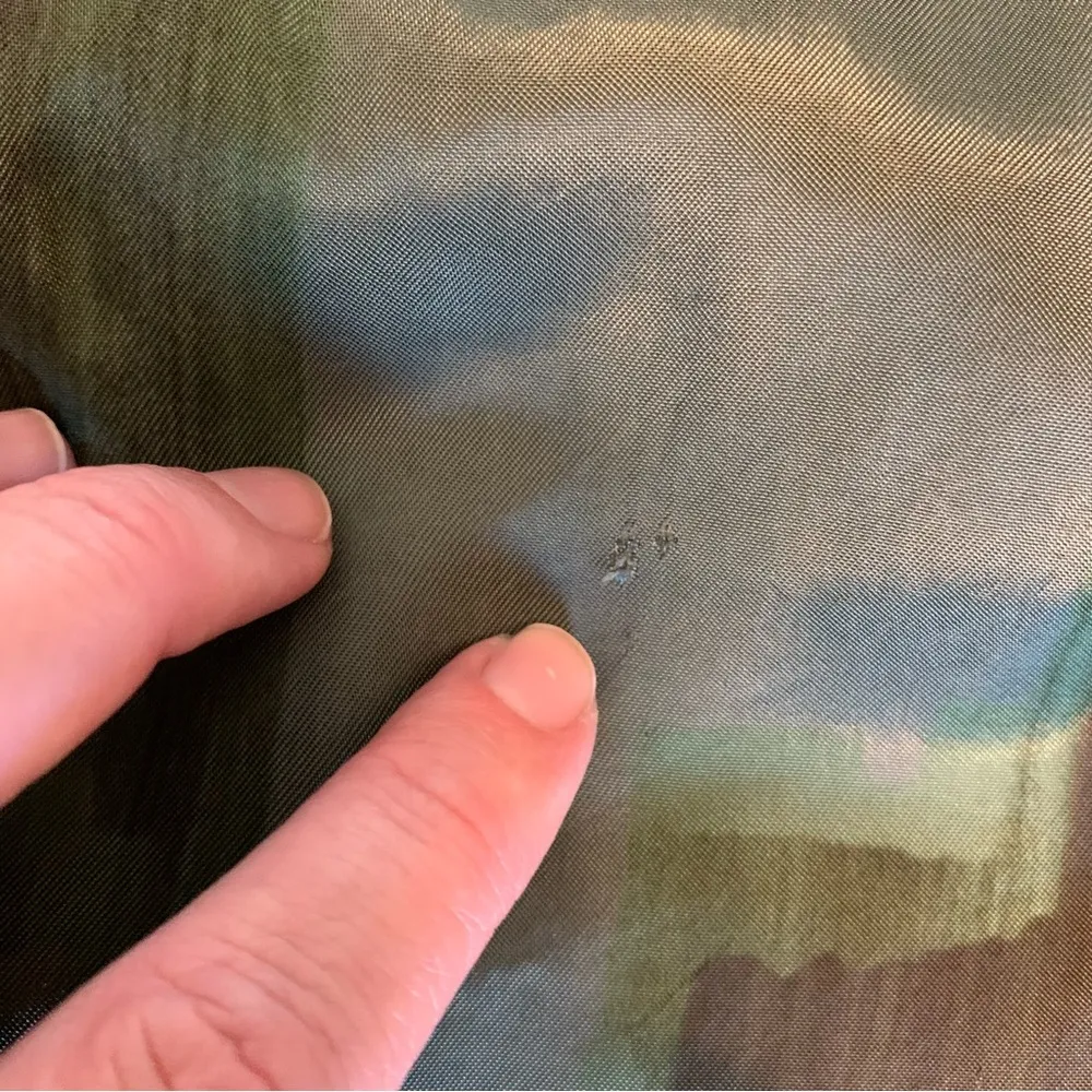 Country Road Green Paint Stroke Pattern Skirt 6 - Image 10