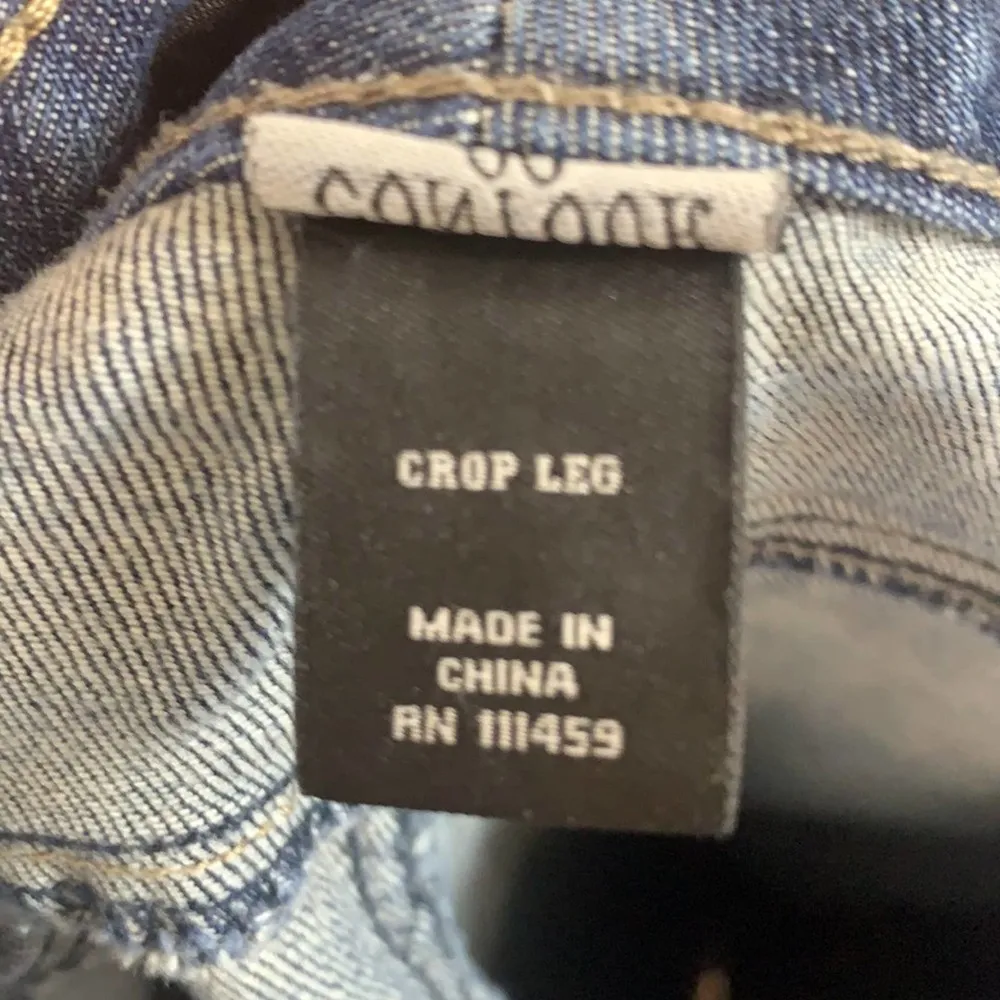 WHBM Crop Leg Embroidered Pocket Jeans - Image 5