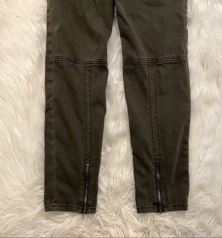 Pilcro & The Letterpress Anthropologie Superscript Pant Dark Green - Image 10