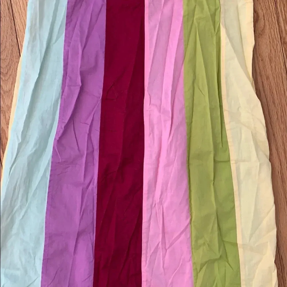 Women’s Original Penguin sleeveless halter dress multicolor boho 100% cotton 4 - Image 2