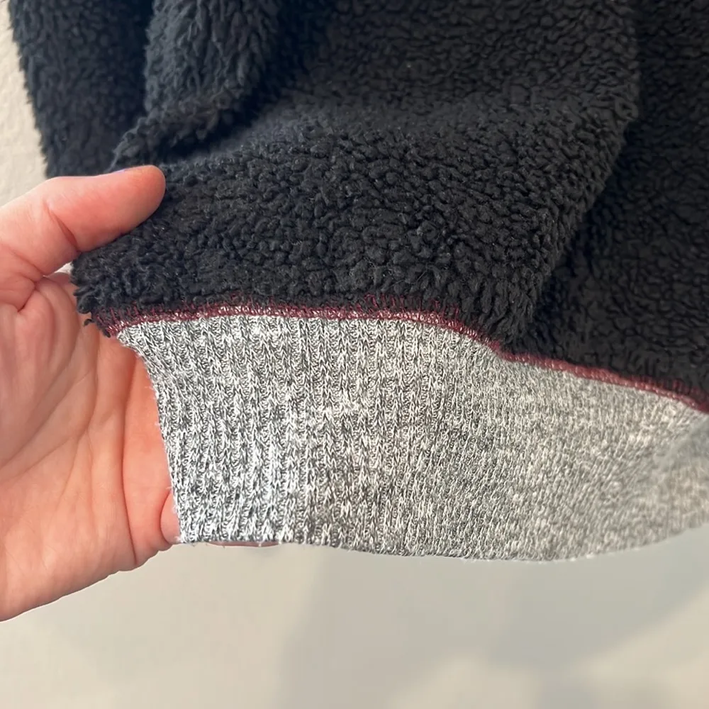 Hem and Thread Womens Pullover Fleece Cowl Neck Sweater | Medium - Image 4