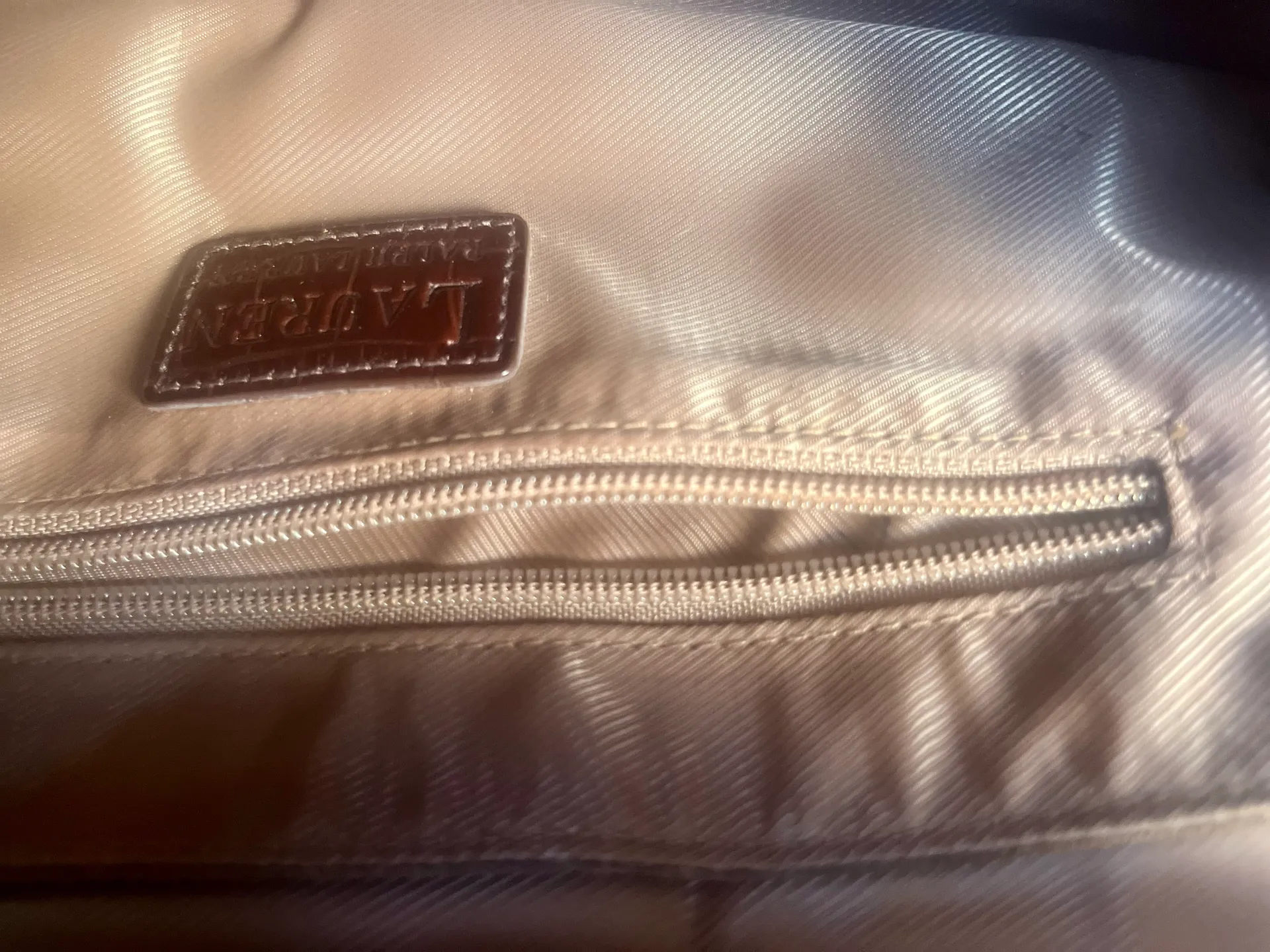 Ralph Lauren Vintage  leather bag - Image 10