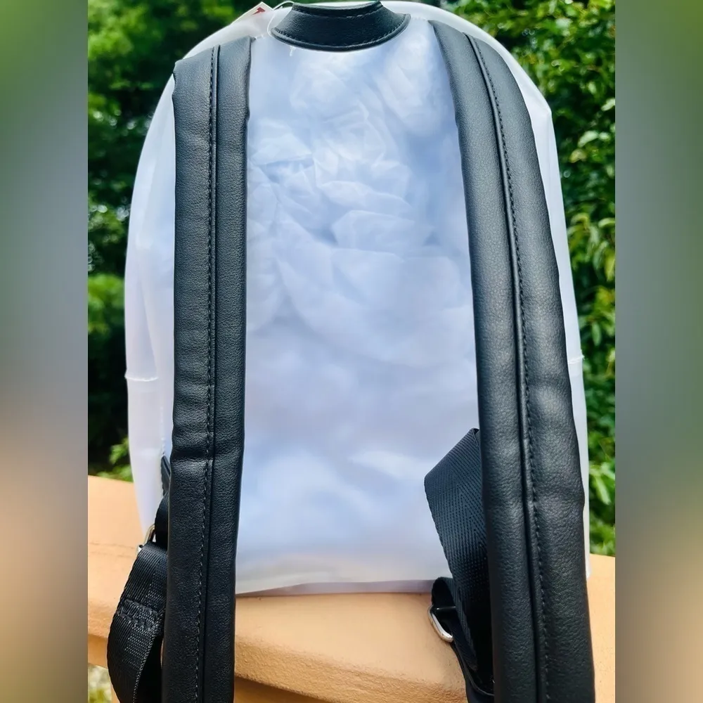 Mad Engine Clear Ghost Backpack NWT Black - Image 2